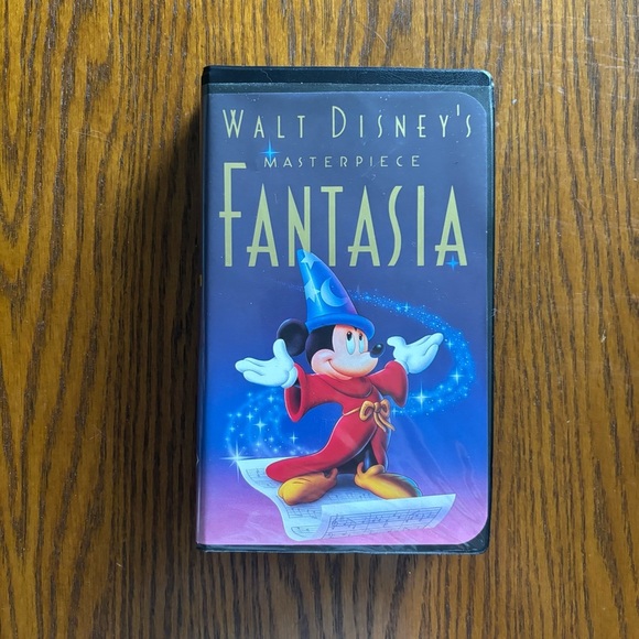 Disney Other - WALT DISNEY'S MASTERPIECE Fantasia (VHS, 1991) 1st VHS Release - Mickey Mouse